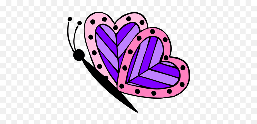 Heart Designs Clipart - Clip Art Library Emoji,Purple Heart Clipart