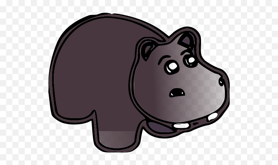 Hippo - Hippopotamus Emoji,Hippo Clipart