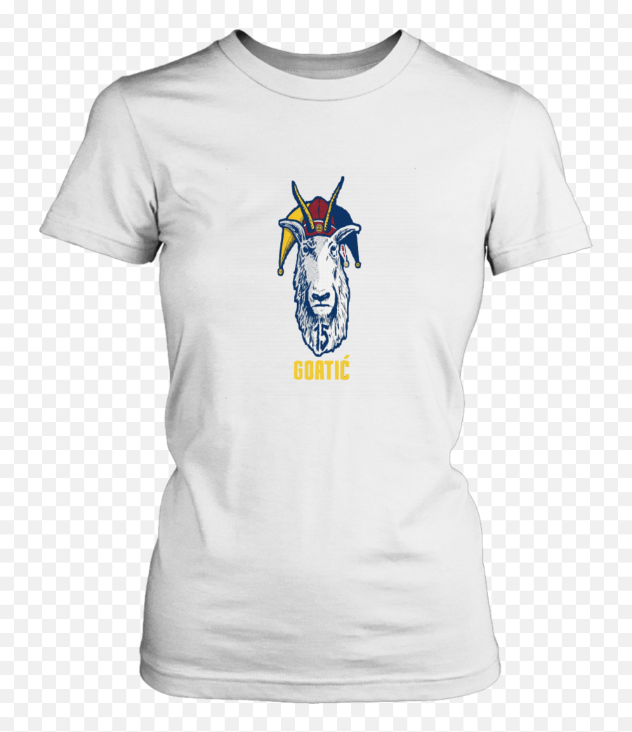 The Mountain Goat Shirt Denver Nuggets Basketball U2013 Tee Cream - December Birthday T Shirt Design Emoji,Denver Nuggets Logo