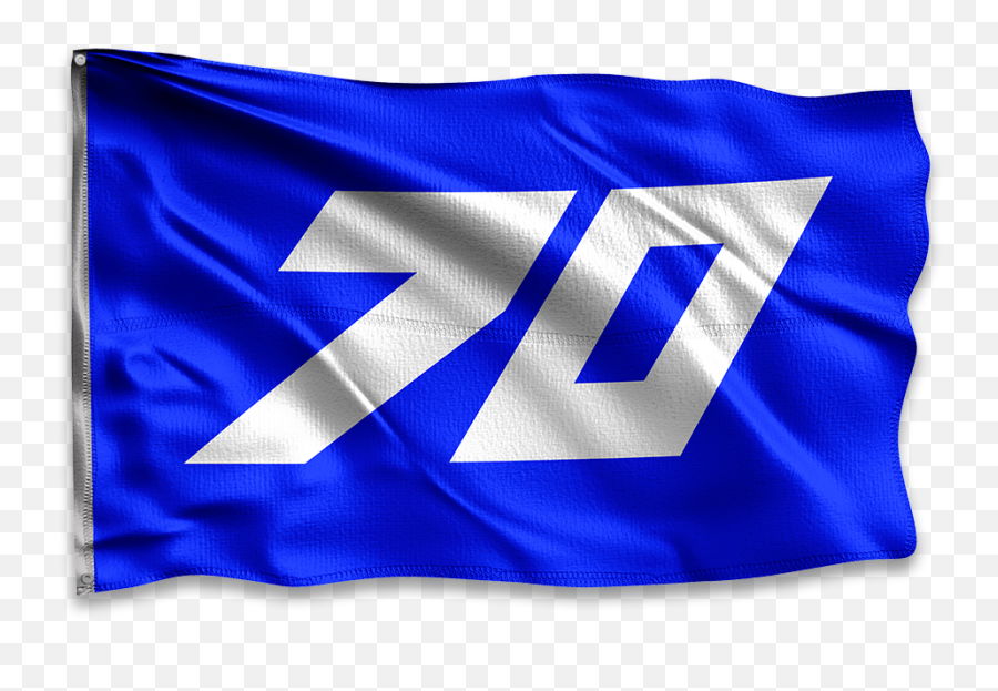 Blue 70 Race Flag Emoji,Race Flags Png