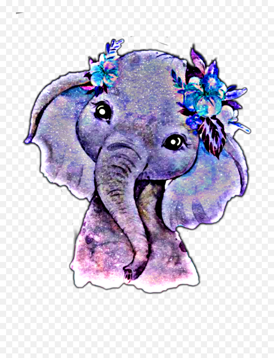 Elephant Sticker Challenge On Picsart Emoji,Elephant Head Clipart