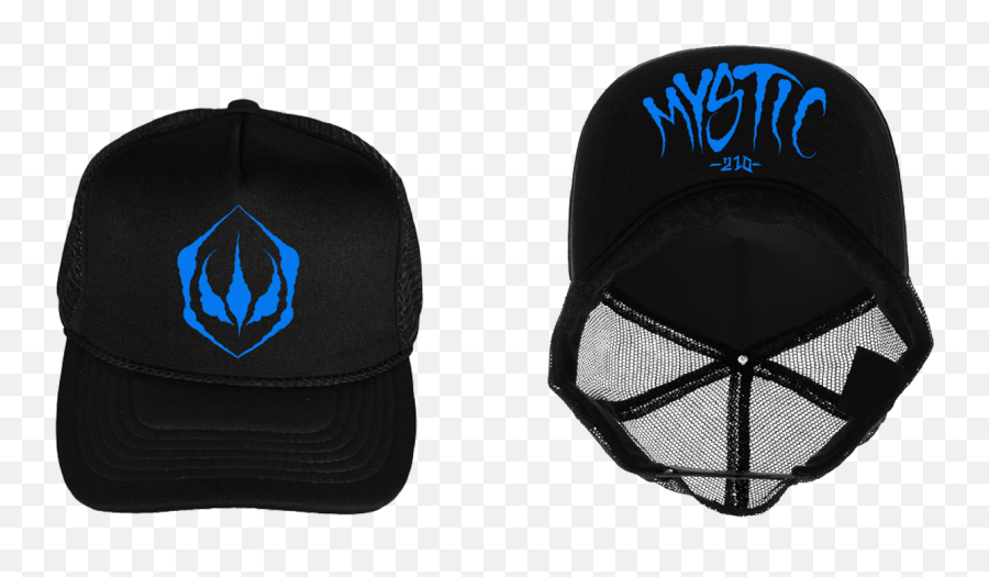 Creative Works Clothing U2014 Team Mystic 210 Flat Bill Trucker Hat Emoji,Team Mystic Transparent