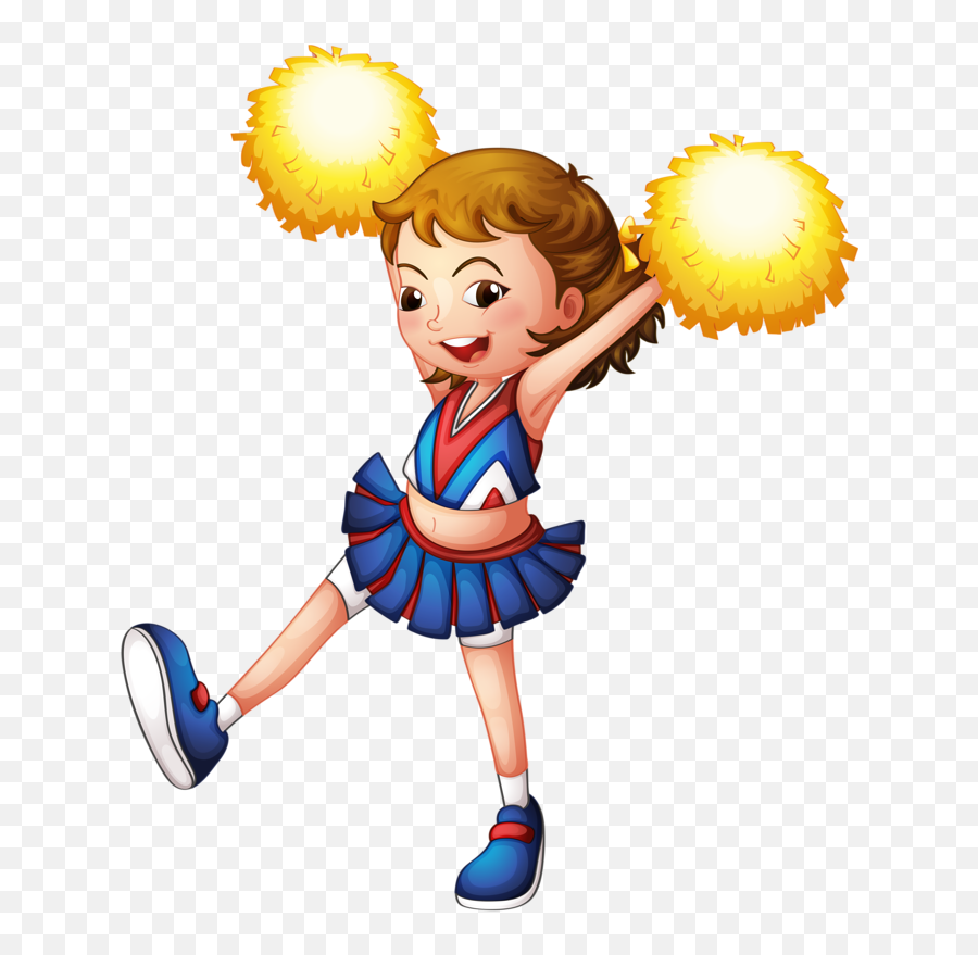 Pin By Priscilla Luan On Menininhas Clip Art Cheerleader Emoji,Cheerleading Pom Poms Clipart