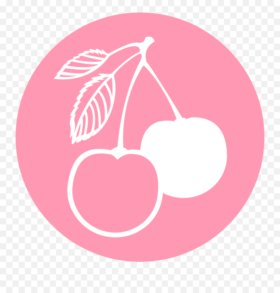 Pink Round Logo - Color Gradient Emoji,Round Logo