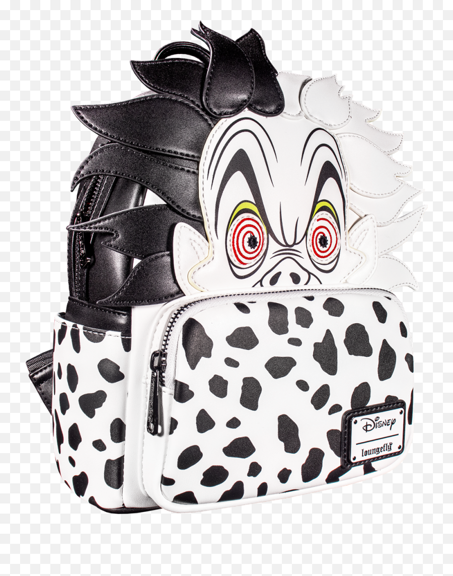 Disney 101 Dalmatians Cruella Spots Mini Backpack By Loungefly - New With Tags Emoji,101 Dalmatians Png