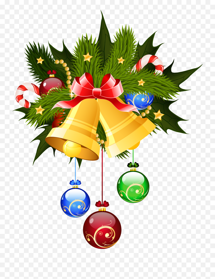 Pin By Pngsector On Christmas Png U0026 Christmas Transparent - Transparent Christmas Bell Png Emoji,Christmas Png