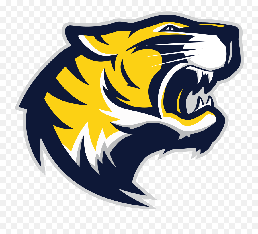 Blue Ridge High School Logo Clipart - Full Size Clipart Football Blue Ridge Tigers Emoji,Columbus Day Clipart