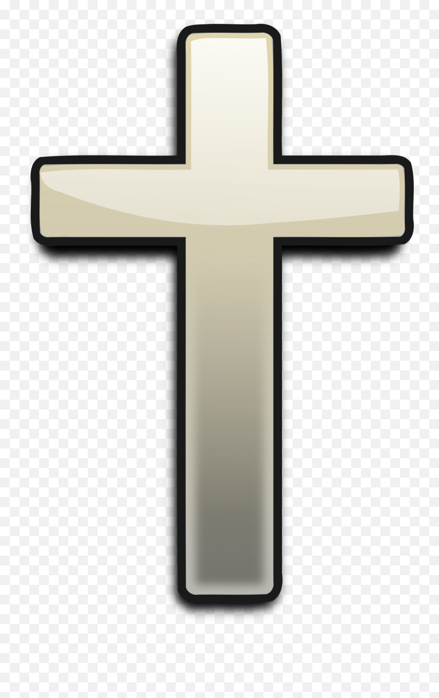 Symbol Religious Item Cross Png Clipart - Clip Art Cross Church Emoji,Religion Clipart