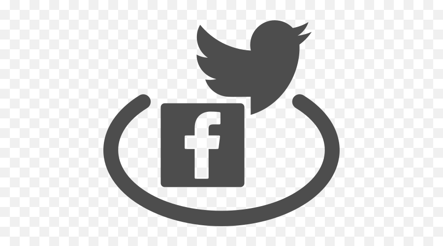 Communication Facebook Group Meeting Mobile Twitter - Facebook And Twitter Vertical Emoji,Twitter Symbol Png