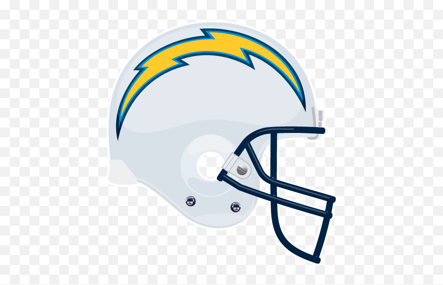 Made With Thimble - Chargers Helmet Logo Emoji,San Diego Chargers Logo