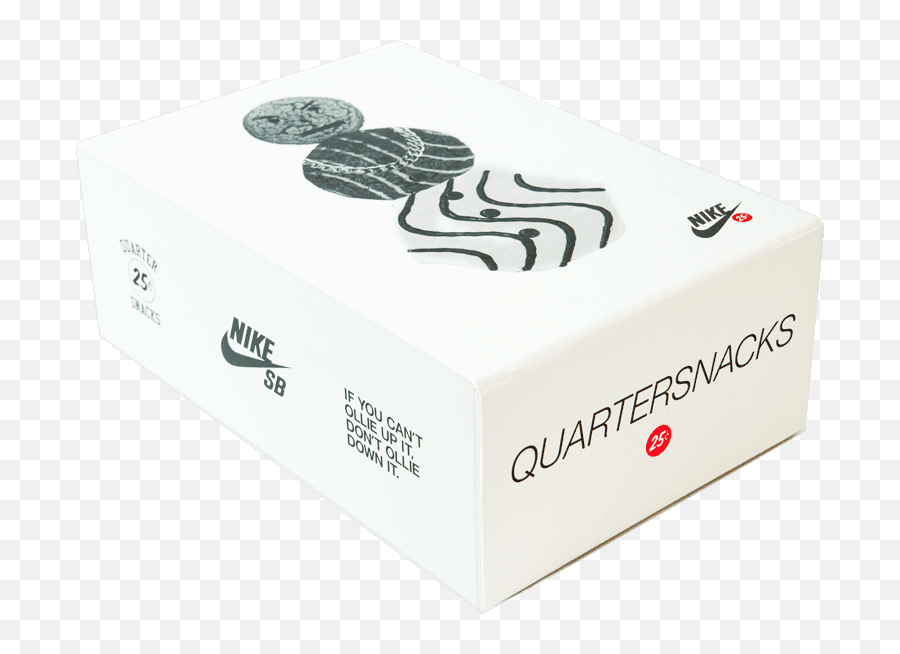 Quartersnacks Nike Sb Launch Event - Wnw Quarter Snack Dunk Special Box Emoji,Nike Sb Logo
