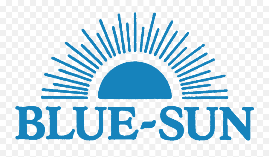 Blue - Sun Emoji,Sun Logo