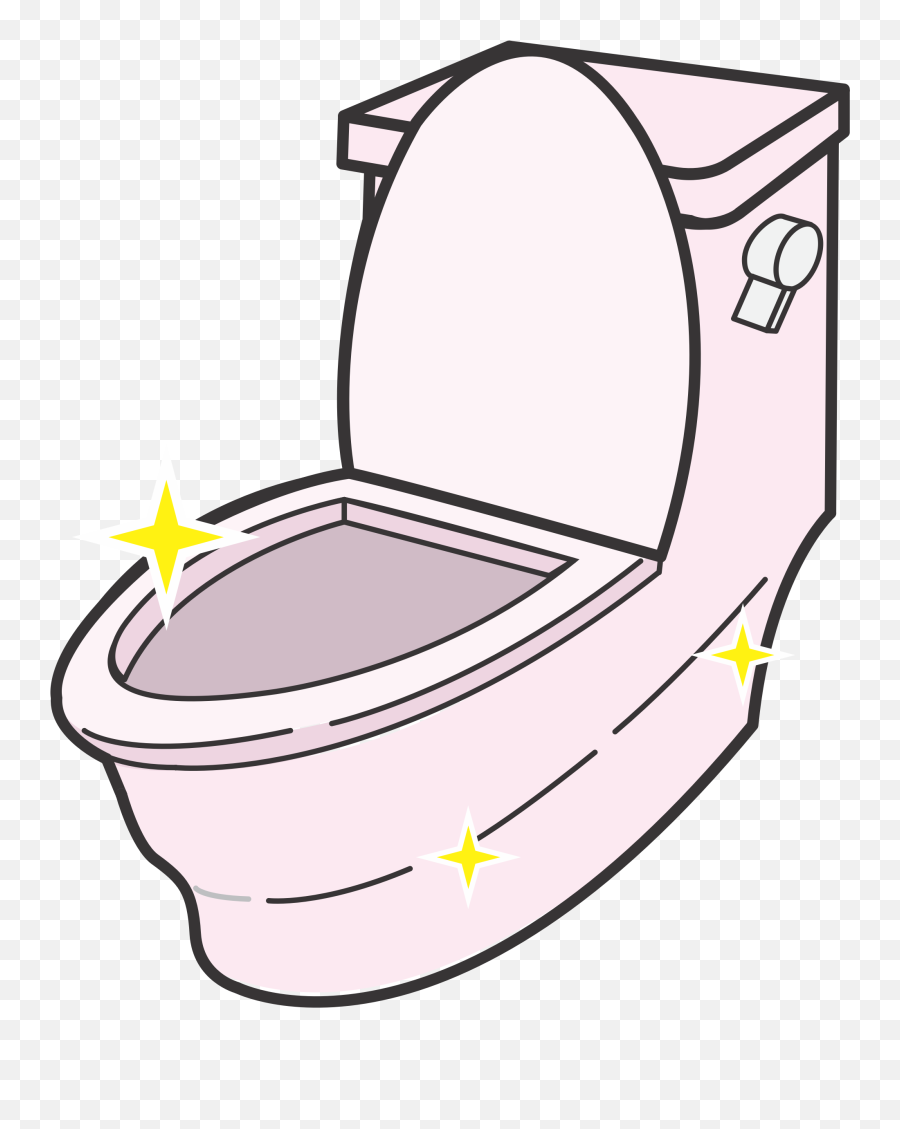 Picture - Clean Toilet Clipart Emoji,Toilet Clipart