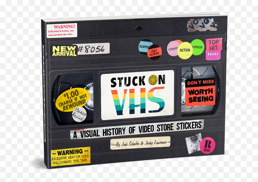 Upcoming Book U0027stuck On Vhsu0027 Takes A Nostalgic Look At The - Stuck On Vhs Emoji,Vhs Static Png