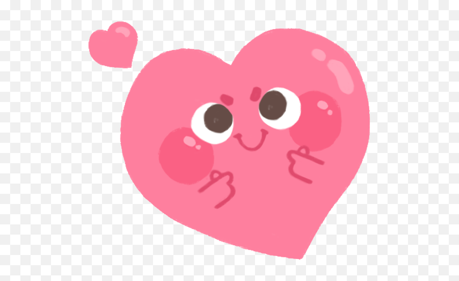 Download Kawaii Cute Girly Pastel Pink - Kawaii Heart Clipart Transparent Emoji,Kawaii Heart Png