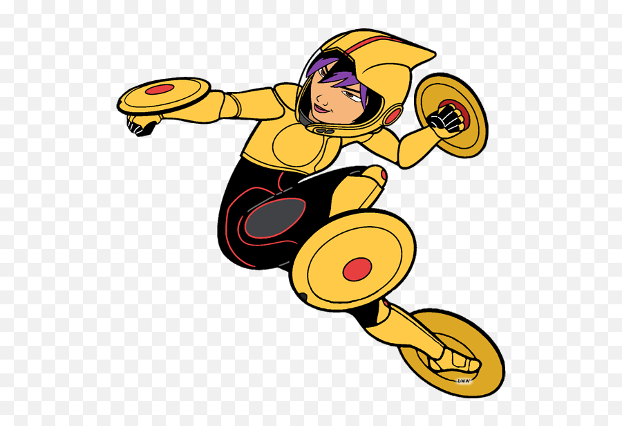 Super Gogo Tomago - Big Hero Six Characters Clipart Emoji,Baymax Clipart