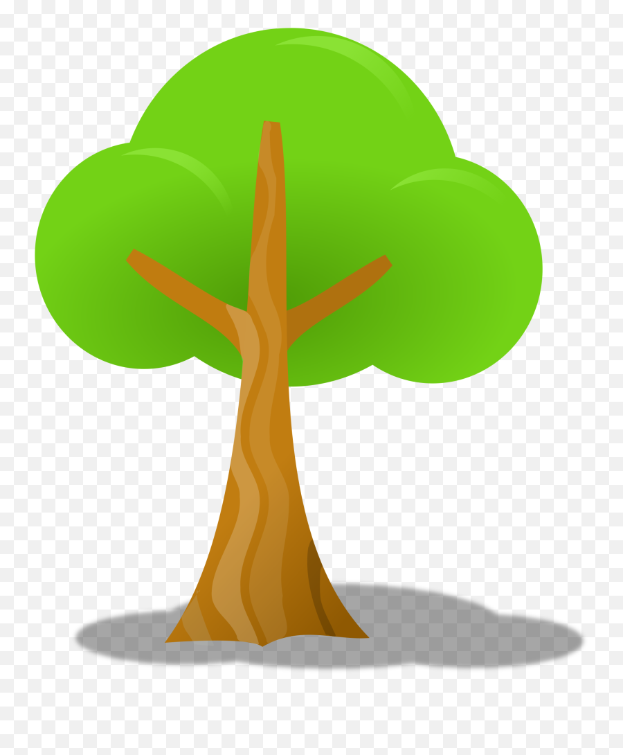 Free Simple Tree Cliparts Download - Tree With Three Branches Clipart Emoji,Tree Clipart
