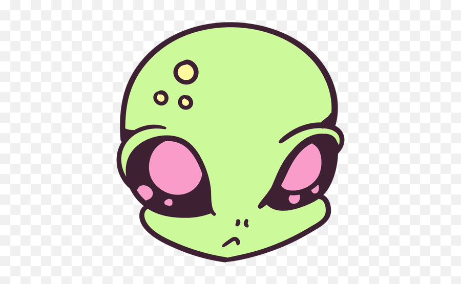 Green Alien Png Image Background - Dot Emoji,Alien Png