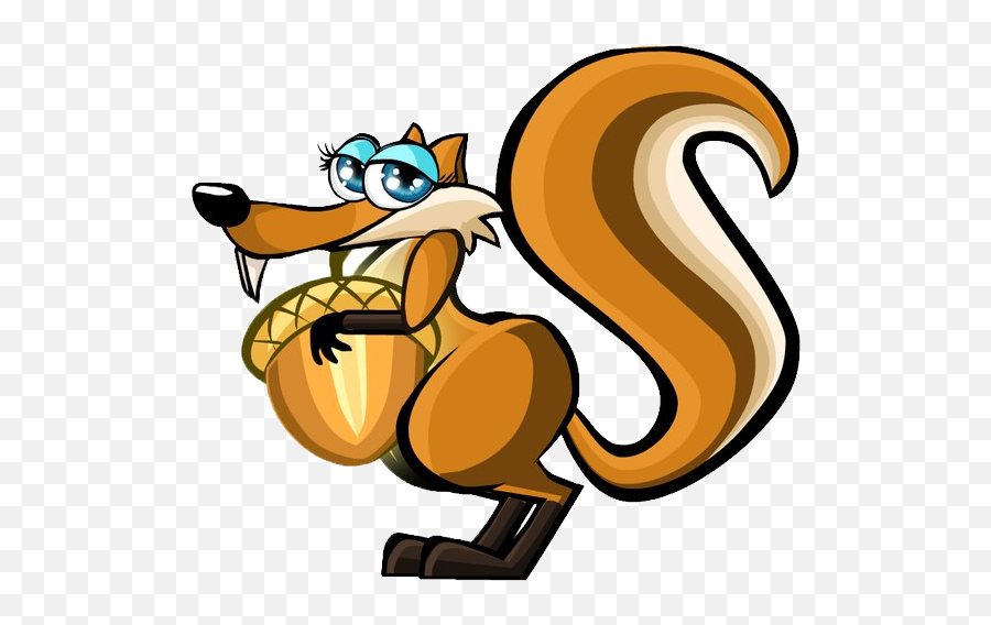 Ice Age Squirrel Png Emoji,Squirrel Clipart Png