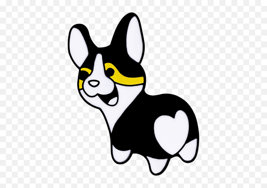 Cartoon Animal Label Pins Cat Dog Tiger Brooches Enamel Emoji,Cat Dog Clipart