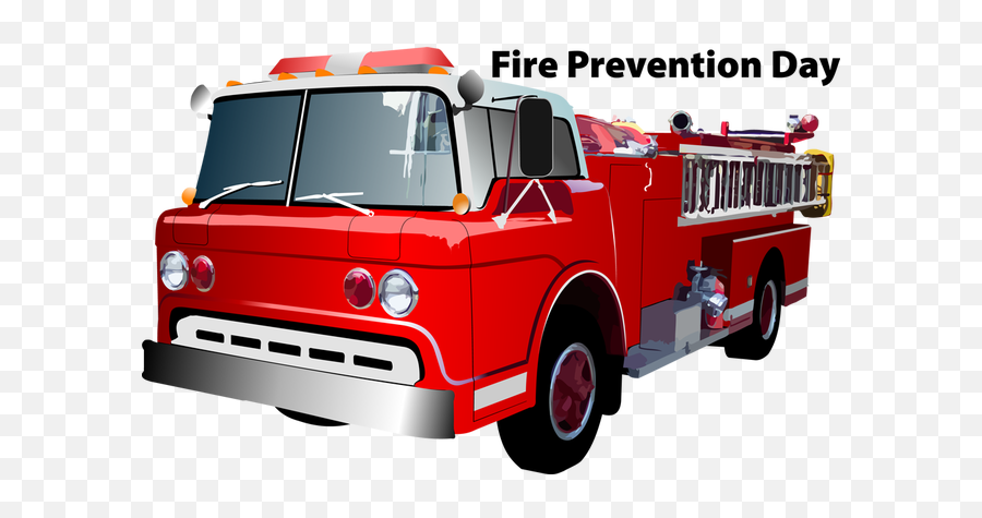Fire Prevention Tips Fire Prevention Prevention Fire Trucks - Cartoon Fire Fighter Truck Emoji,Fire Truck Clipart
