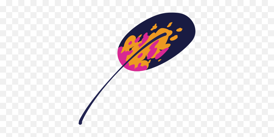 Round Leaf With Pink And Yellow Spots Png Image - Png 670 Emoji,Rounded Star Png