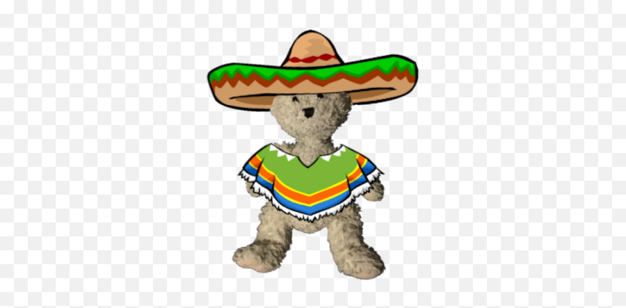 Cinco De Sam Roblox Bear Content Wiki Fandom Emoji,Mexican Poncho Clipart