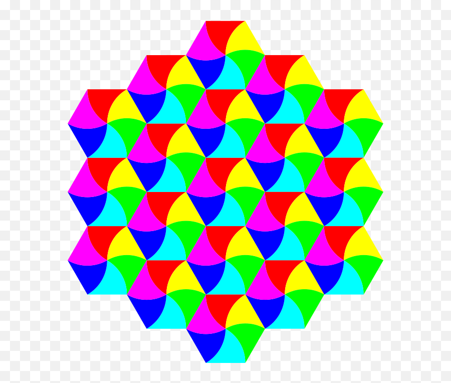 Swirly Hexagon Tessellation Clip Art Image - Clipsafari Emoji,Hex Pattern Png