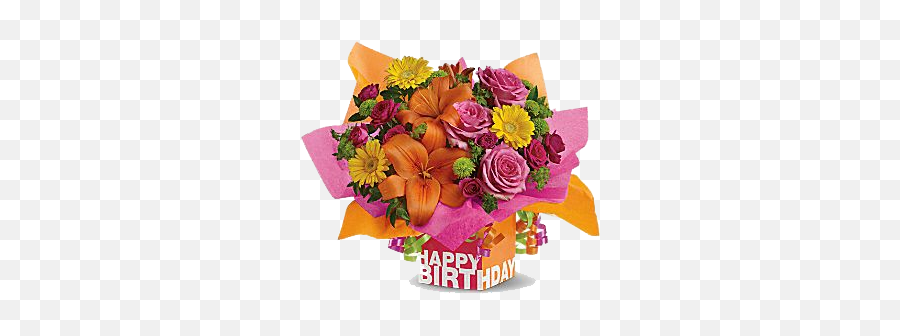 Download Birthday Flowers Bouquet Clipart Hq Png Image In Emoji,Flowers Bouquet Clipart