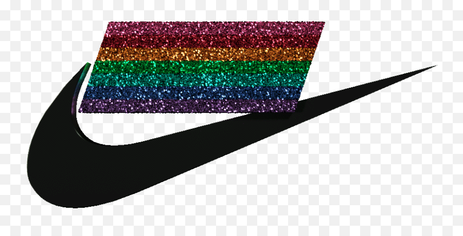 Rainbow Pride Sticker By Nike For Ios - Just Do Emoji,Just Do It Logo