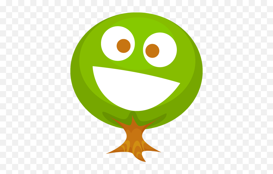 Transparent Happy Tree Clipart Emoji,Greenery Clipart