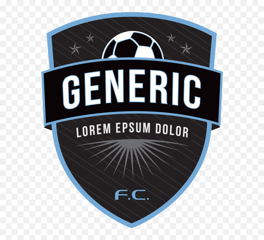 Sports Microsite - Soccer Logo Design Png Emoji,Generic Logo
