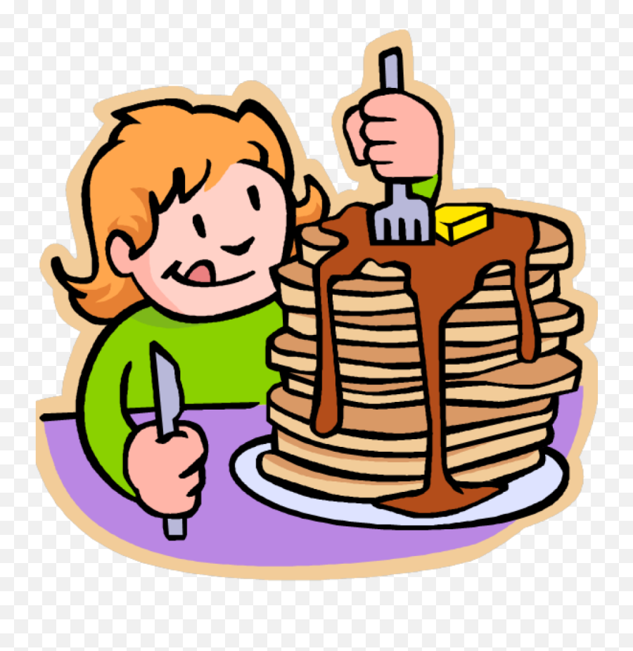 Pancake Clip Art Free Pancake Cliparts - Clipart To Eat Breakfast Emoji,Breakfast Clipart
