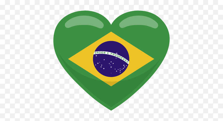 Download Vector - Brazil Heart Flag Vectorpicker Brazil 2014 Emoji,Brazil Flag Png