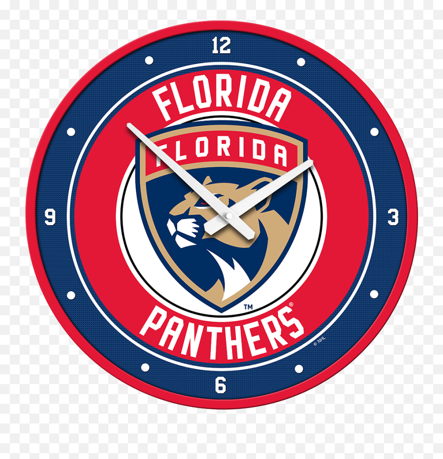 Modern Disc Wall - Emblem Emoji,Florida Panthers Logo