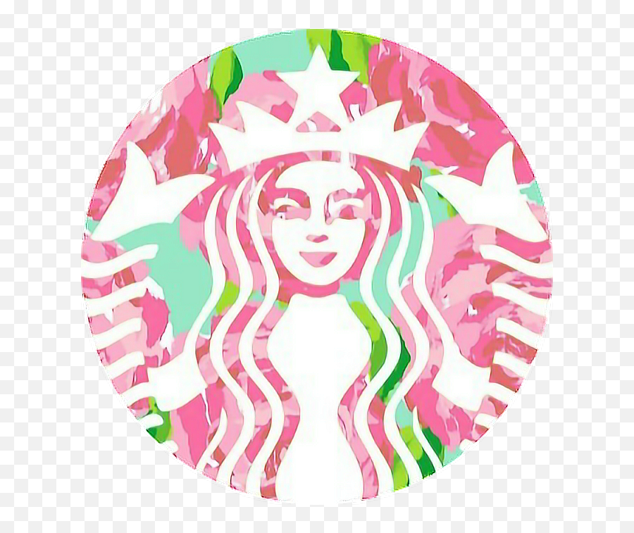 Starbucks Coffee Sign Logo Sticker By Illustrart - Transparent Starbucks Logo Emoji,Starbucks Coffee Logo