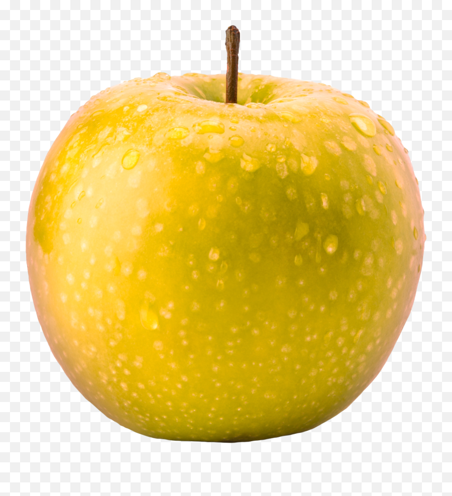 Yellow Apple No Background - Golden Apple Transparent Emoji,Apple Transparent Background