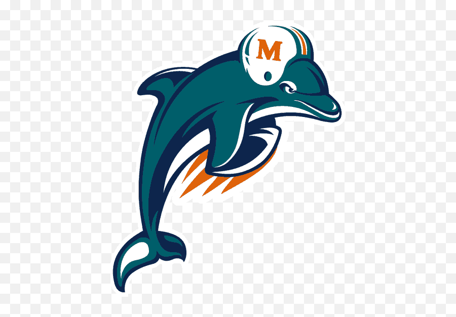 Nfl Logo Clip Art - Clipartsco Football Dolphin Logo Emoji,Nfl Logo