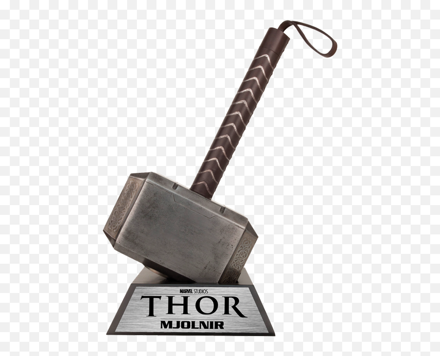 Thor Hammer Clipart Marvel - Replica Hammer Of Thor Emoji,Mjolnir Png