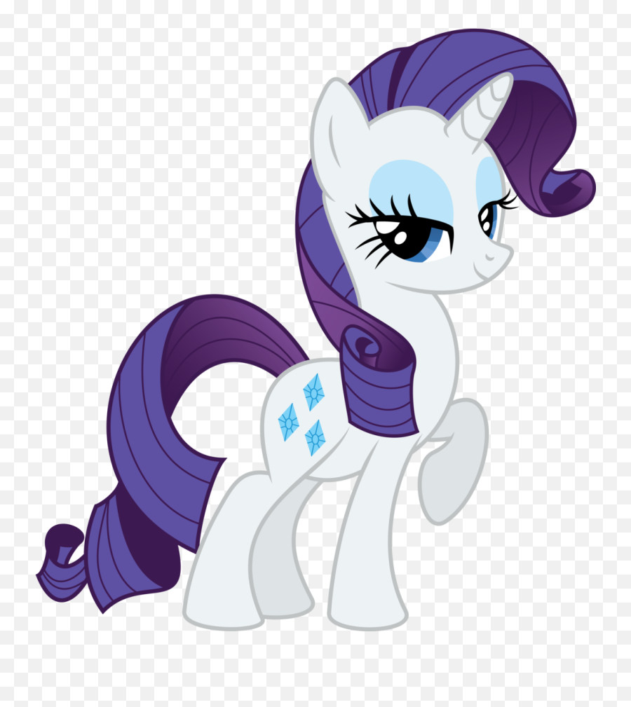 Little Pony Friendship Is Magic - Rarity My Little Pony Clipart Emoji,My Little Pony Clipart