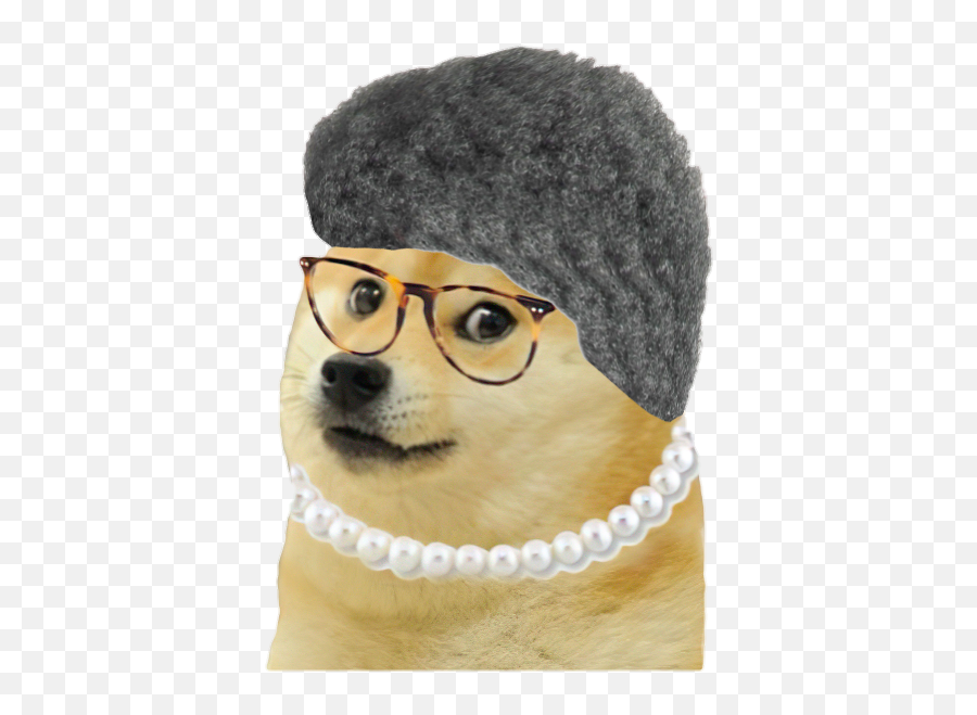 Offensive Grandma Character Png Rdogelore Ironic Doge - Grandma Doge Emoji,Grandma Png