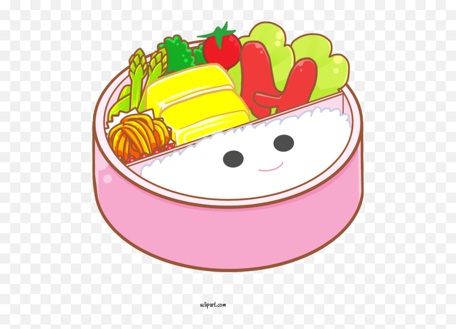 Food Japanese Cuisine Bento Onigiri For Japanese Food - Bento Emoji,Chinese Food Clipart