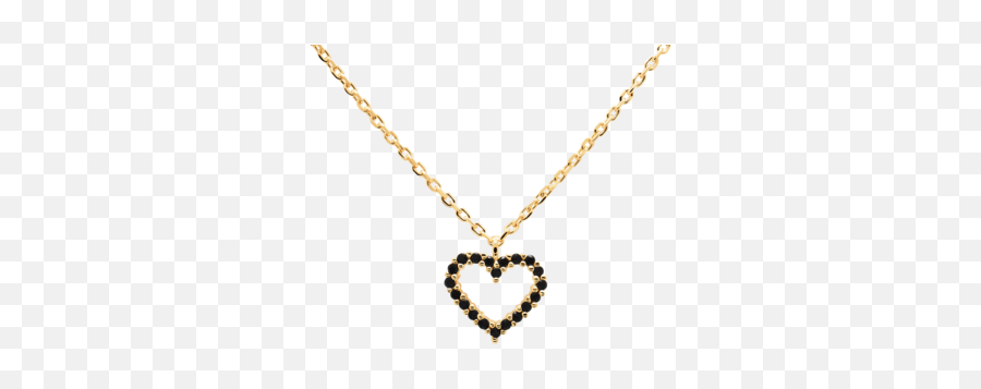 White Heart Necklace Gold At Pdpaola - Pdpaola Heart Necklace Emoji,White Heart Transparent