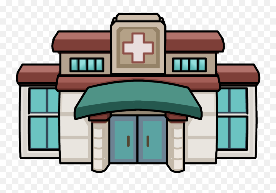 Dental Clinic Building Clipart - Clip Ar 2066345 Png Clinic Clipart Emoji,Building Clipart