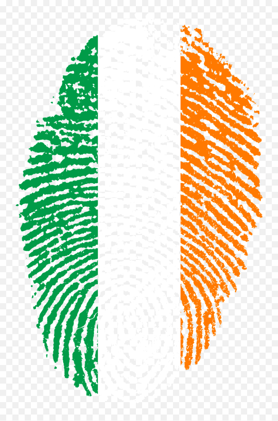 Ireland Flag Fingerprint - Ireland Flag Fingerprint Emoji,Ireland Png