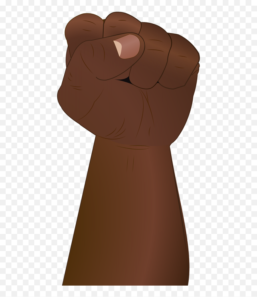 Download Brown Fist Clipart Png Image With No Background - Raised Brown Fist Emoji,Fist Clipart