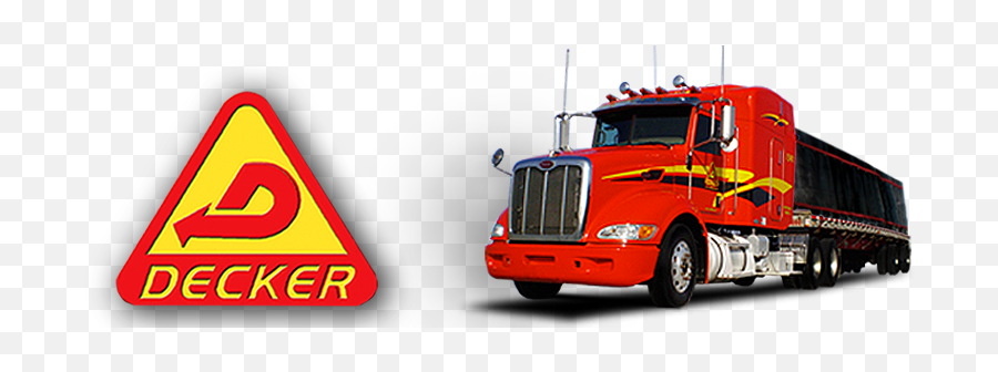 Download Decker Logo - Flatbed Truck Logo Full Size Png Decker Truck Line Emoji,Tow Truck Logo