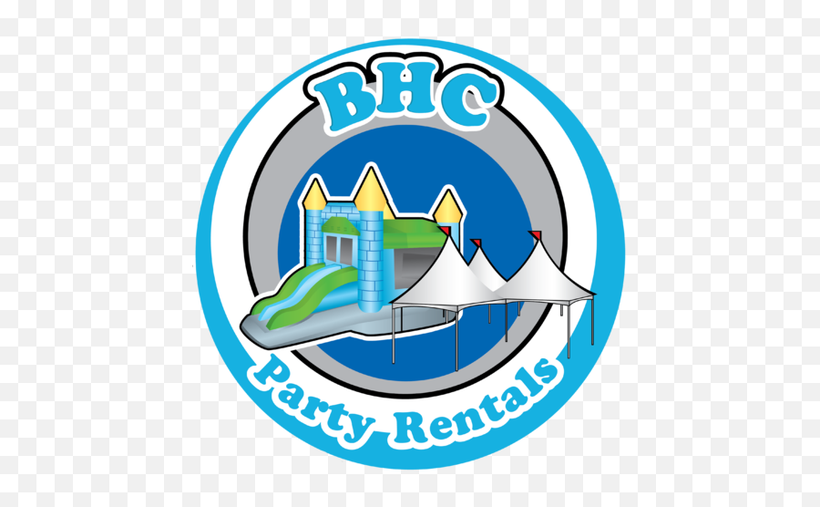 Bhc Party Rentals Emoji,Bounce House Logo