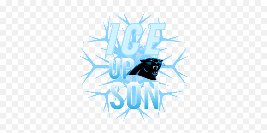 Ice Up Son Carolina Panthers Sticker - Ice Up Son Carolina Emoji,Carolina Panthers Logo Picture