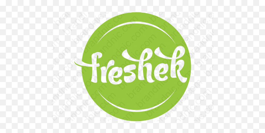 Freshekcom Buy This Brand Name At Brandnic Emoji,Logo With Name
